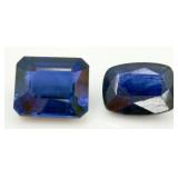 2 Blue Gemstones