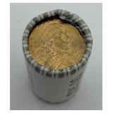 Unopened Roll Susan B. Anthony & Sacagawea Coins