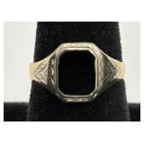 14K Gold Ring w/ No Stone