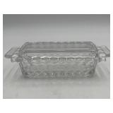 Vintage Fostoria Covered Butter Dish