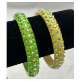Pair of Fun Summertime Bangles
