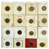 16 Indian Head Pennies