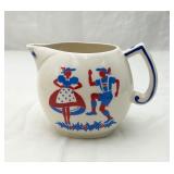 "Czechoslovakia" Small Decorated Pitcher