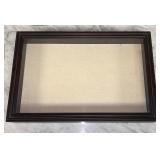 Nice Wooden/Glass Shadow Box