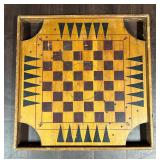 Antique ï¿½Archarenaï¿½ Wooden Combination Game Board