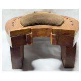 VTG Horseshoe Shape Footstool/Bootjack