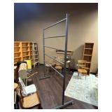 Commercial Mobile Multi-tier Display Rack