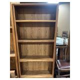 Open-shelf Wooden Bookcase