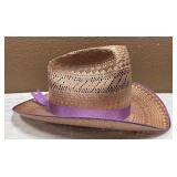 American Hat Co. Woven Straw Cowgirl Hat