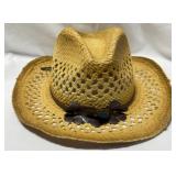 Small Cowboy Hat w/ Flower Trim