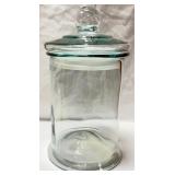 Large Glass Display Canister w/ Lid Apothecary