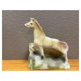 Vintage Carnival Chalkware Horse Figurine