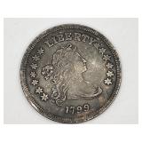 Replica 1799 Draped Bust Liberty Silver Dollar