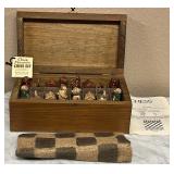 Unique Wooden Chess Set