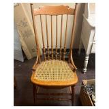 Vintage Wooden Spindle-back Side Chair