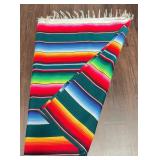 Brightly Striped Blanket/Tablecloth