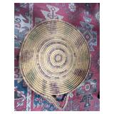 Vintage Moroccan Berber Bread-making Basket Tray