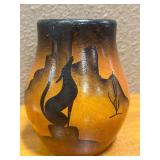 Signed Coyote Howl Pottery