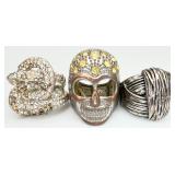 3 Fashion Rings