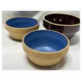 3 Small Bowls