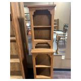 Southwest Style Oak Bookcase