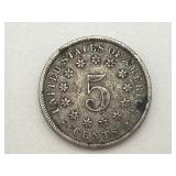 1882 Shield Nickel