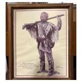 Framed 1986 ï¿½Mountain Manï¿½ Sidekick Print