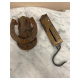 Antiq/VTG Scale & Door Knocker