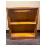 Vintage Mahogany Encyclopedia Low Bookcase