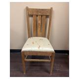 Antique Oak Dining Chair