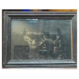 ï¿½The Peace Pipeï¿½ Framed Western Art Print
