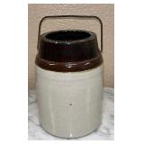 antique The Weir Stoneware Canning Jar