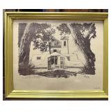 Signed/No. ï¿½El Sanruario De Chimayoï¿½ by Schneider