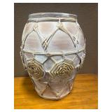 Whitewashed Terracotta Decorative Vase