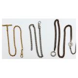 3 Pocket Watch Chains