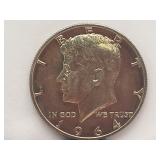 1964 Kennedy Half Dollar