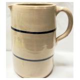 Tall Stoneware Pitcher