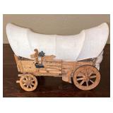 Old Handmade Wooden Wagon