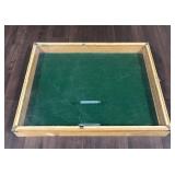 Wooden Glass-Top Display Case