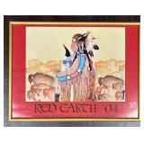 Signed ï¿½Memory is Mineï¿½ Red Earth ï¿½04 Poster