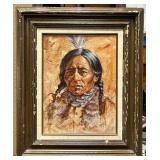 1977 Arapaho ï¿½Little Shieldï¿½ Print by Raymer