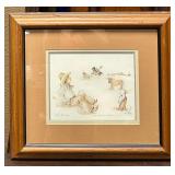 Signed ï¿½Itï¿½s Harder Than It Looksï¿½ Print, J. Brown