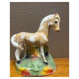 Vintage Chalkware Horse Figurine