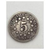 1869 Shield Nickel