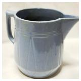 Pottery Pitcher Blue