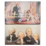 2 2007 U.S. Mint Presidential $1 Coin Sets