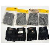 Lot of 7 Pairs of Biking/Fitness Gloves