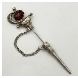 Vintage Sword Stick Pin