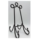 Black Wrought Iron Tabletop Display Eael