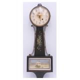 Antique New Haven Clock Co. Banjo Wall Clock